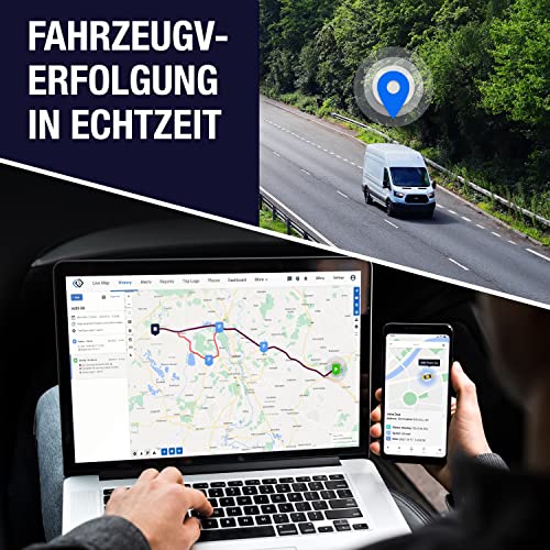 GPSLive DB2-4G GPS Tracker Car, Motorcycle, Motorhome, Car | Made in EU | Easy Installation | Live Tracking with App | No SIM Required | GPS Tracker GPS Transmitter | Transmitter