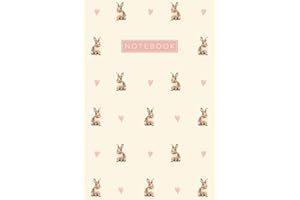 Bunny Rabbit Notebook: Cute Aesthetic Lined Journal for Bunny Rabbit Pet Lovers