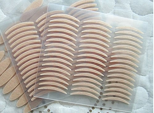 72 pcs Slim Fake Eyelid Lade Fake Eyelashes Adhesive for Double Eyelid Tape Thin Invisible Skin Nude Color Strip Sticker 2.5 mm- AOSTEK(TM) - Thumbnail 4