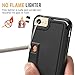 iPhone 8 Case, iPhone 7 Case, ZVE Multifunctional Lighter Case Durable Shockproof Protective Cover with Cigarette Lighter, Bottle Opener for iPhone 8 (2017) / iPhone 7 (2016) - Black