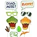 IHopes+ Dinosaur Photo Booth Props - Dinosaur Photobooth Props - Dinosaur Birthday Party - Printable Dinosaur Party - Jurassic Park Props