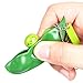 Fidget Toys, EocuSun 3Pcs Puchi Puti Mugen Edamame Keychain Keyring Extrusion Bean Pea Soybean Toys Gift (Random Expression)