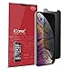 iCarez Privacy Screen Protector for iPhone 11 Pro Max (2019) / iPhone XS Max 6.5-Inch (2018), 1-Pack 4-Way 360 Degree