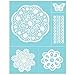 Martha Stewart Crafts Glass Silkscreen (8.5 by 11-Inch), 33244 Doily Lace