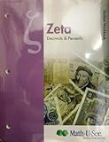 Zeta Decimals & Percents Student Workbook