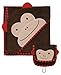 Skip Hop Zoo Baby Infant and Toddler Soft Cotton Hooded Bath Towel and Mitt Washcloth Set, Two Pieces, Multi, Marshall Monkey