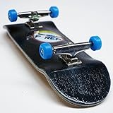 P-Rep 32mm SPACED Complete Wooden Fingerboard Kit w CNC Lathed Bearing Wheels - Black