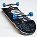 P-Rep 32mm SPACED Complete Wooden Fingerboard Kit w CNC Lathed Bearing Wheels - Black
