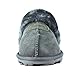 CLPP'LI Womens Slip on Faux Fur Warm Winter Mules Fluffy Suede Comfy Slippers-Grey-8