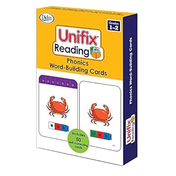 Didax Unifix Reading: Phonics Word-Building Cards