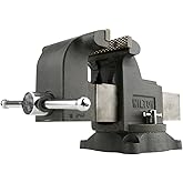 Wilton Shop Bench Vise, 6" Jaw Width, 6" Max Jaw Opening, 3-1/2" Throat (Model WS6)