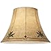Palm Leaf Faux Leather Lamp Shade 9X18x13 (Spider)