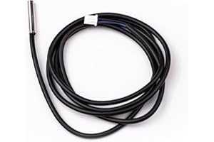 GTPARTES RV Refrigerator Thermistor Sensor Fit for Waeco CF CDF Vera Verb Series CF18 CF25 CF35 CF40 CF50 CF60 CDF35 CDF45 Suitable for RV Camper Freezer Temperature Sensor Thermistor Repair Kit Replacement