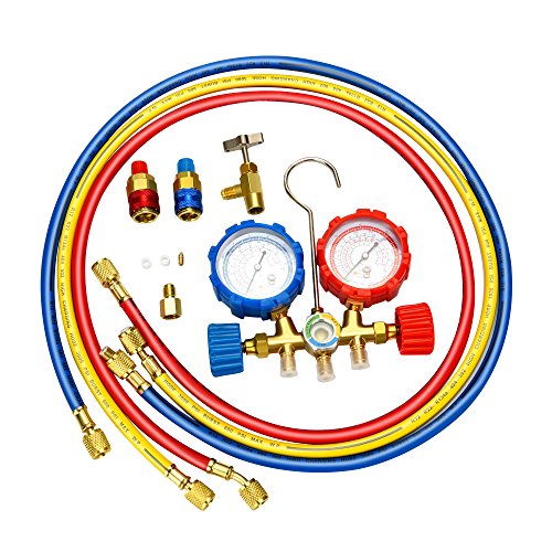 4 Mofeez+Diagnostic+Manifold+Refrigerants+Couplers