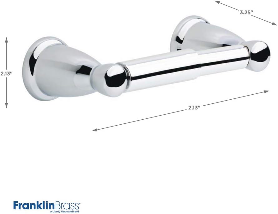 Franklin Brass KIN3PC-PC Kinla Bathroom Accessory Kit, 3 Piece, Polished Chrome - - 