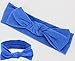 DANMY Baby Girl Nylon Headbands Newborn Infant Toddler Hairbands with Bows Children Hair Accessories (Bow Kont(as Shown))