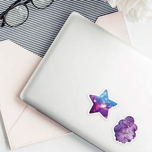 Wuuod ステッカー 防水シール 可愛い ギター アウトドア パープル 旅行 字母 アルファベット 落書き Diy 手帳 ノート パソコン スケート 車 バンパー 自転車 用ステッカー 100枚セット B08b3sb4 528円