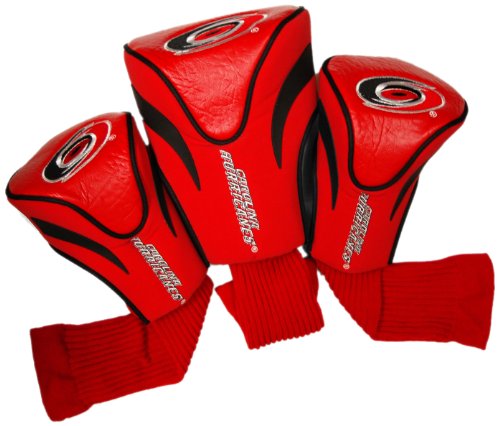 NHL Carolina Hurricanes 3 Pack Contour Head Covers