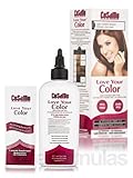 CoSaMo - Love Your Color Non Permanent Hair Color 776 Light Golden Brown - 3 oz NEW PACKAGING Like Clairol , L'Oreal , Garnier , John Frieda , Nice n Easy , Revlon haircolor ... No PPD or No Ammonia ! Paraben FREE ! PPD FREE ! No Peroxide ! Peroxide Free ! #1 RATED BEST HAIR COLOR ! Most Popular Haircolor ! MADE IN USA