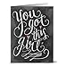 Note Card Cafe Inspirational Greeting Cards with Kraft Kraft Envelopes | 36 Pack | Chalkboard Inspirational Quotes | Blank Inside, Glossy Finish | for Greeting Cards, All Occasions, Birthdays