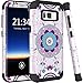 Samsung Galaxy S8 case, PIXIU Shockproof Hybrid High Impact Hard Plastic+Soft Silicon Rubber Armor Protective case cover for galaxy s8 2017 Release