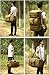 Huntvp 60L Tactical Military Backpack Gear Sport Outdoor Assault Pack Rucksack Bag For Hunting Camping Trekking Travel,Black