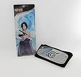 Generic Ninja Headband Konoha Village Ninja Shinobi Naruto Cosplay Headband / Forehead Protector (Black3 98cm)