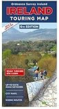Front cover for the book Ireland Touring (Irish - Maps, Atlases and Guides) by Ordnance Survey Ireland