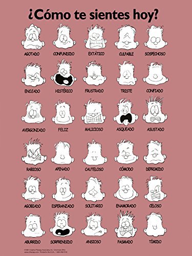 How Are You Feeling Today? (SPANISH POSTER PRINT) COMO TE SIENTES HOY? by Another Language Press