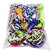 Lobeve Dog Toys Gift Set,Variety No Stuffing Squeaky Plush Dog Toy and Cotton Rope Puppy Toys Bundle for Medium to Small Doggie