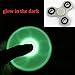 Yakalla Hot Lighting White Fidget Toy Abs Plastic, Edc Hand Spinner for Autism and Adhd Rotation Stress Relief Toys Glowing in The Dark (Fluorescence)