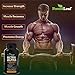 MAX Strength Testosterone Booster Men's Supplement - Boosts Muscle Growth & Recovery - Enhances Sex Drive, Energy & Stamina - 60 Veggie Capsules - By ForestLeaf