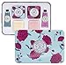 La Chatelaine Shea & Cherry Hand Cream & Soap Gift Set Tin | Made in France | Organic Shea Butter, Calendula, and Argan Oil | 2 x 3.5 oz. Triple Milled Soaps and 2 x 1 fl. oz. Hand Creams