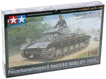 Amazon.com: Tamiya Models Panzerkampfwagen II Ausf.A/B/C Model Kit (1/ ...
