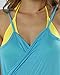 CY Women's Spaghetti Strap Backless Beach Dress Bikini Warp Cover Up(Black)