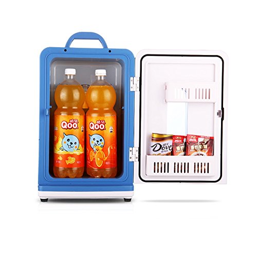 YQQ 16L Car Refrigerator Freezer Portable Cold Box Student Dormitory