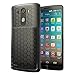 LG G3 Extended Battery Case. Hyperion LG G3 Extended Battery HoneyComb TPU Case / Cover (Fits Hyperion 6000mAh Extended Battery) [2 Year No Hassle Warranty] (CASE ONLY. Does not include battery) **Hyperion Retail Packaging** - BLACK