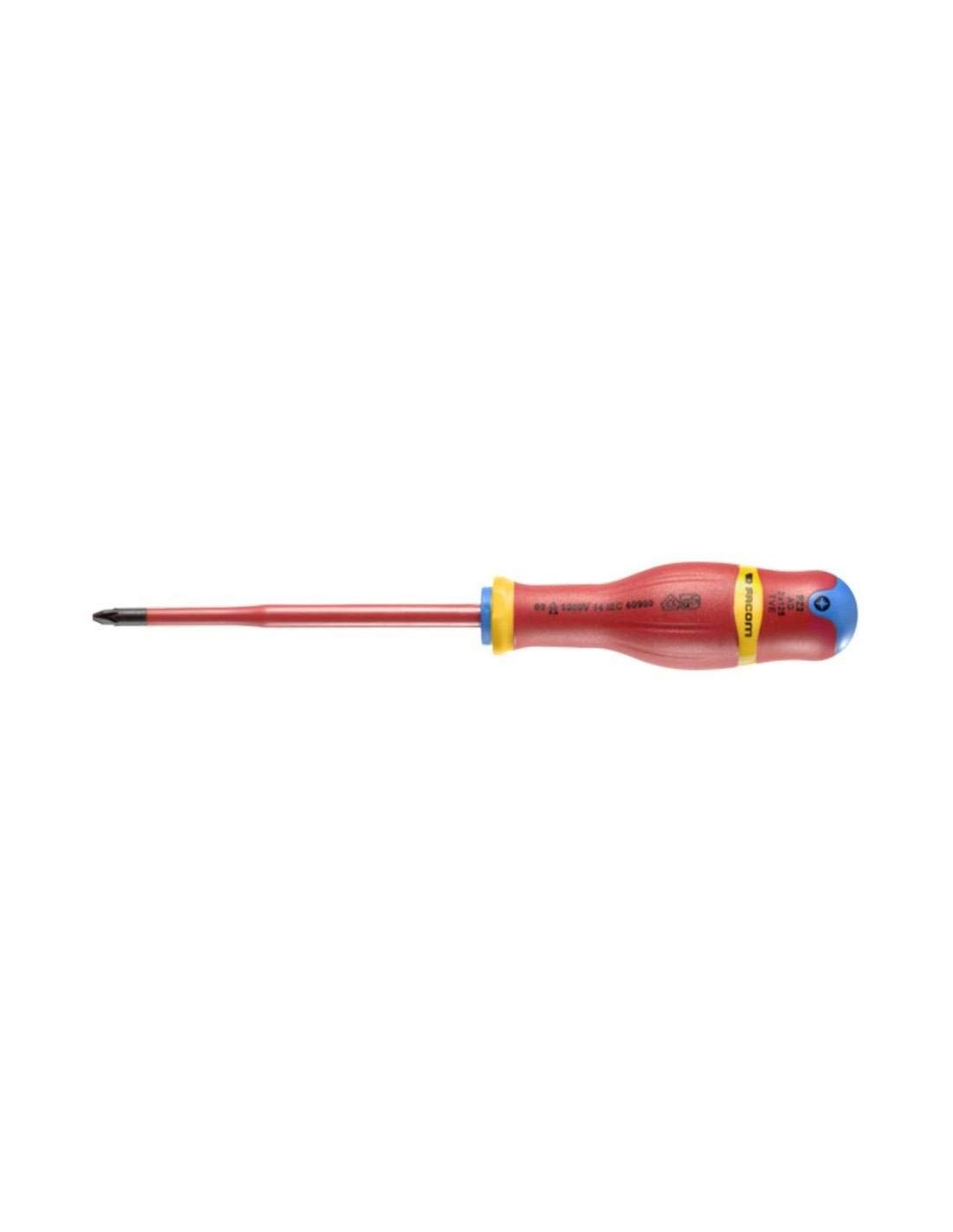 Facom AD1 X 100tve – Screwdriver 1000 V Insulated PZ 1 x 100 Slim
