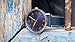 22mm Vintage Navy/Linen - Barton Quick Release - Top Grain Leather Watch Band Strap