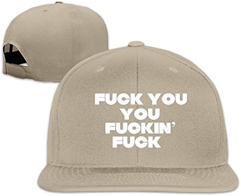 Trithaer Custom Fuck You You Fucking Fuck Adjustable Baseball Hat & Cap
