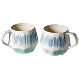 Homvare Porcelain Coffee Mug, Tea Cup, 2 Pack, 10