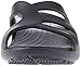 crocs Women's Sanrah Strappy Wedge Sandal, Black, 9 M US