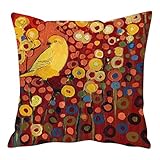 New Illustration Painting Mare And Colt Standard Size Design Square Pillowcase/Cotton Pillowcase with Invisible Zipper in 40*40CM 16*16(527)-527103