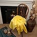 Imperial Home 50x60 Soft Bulk Fleece Throw Blankets, Throw Blanket for Couch, Travel, Bed, Any Room, Fleece Travel Blanket, Lightweight Blanket, Fall Blankets & Throws, Cozy Blanket, 24 pk (Yellow)