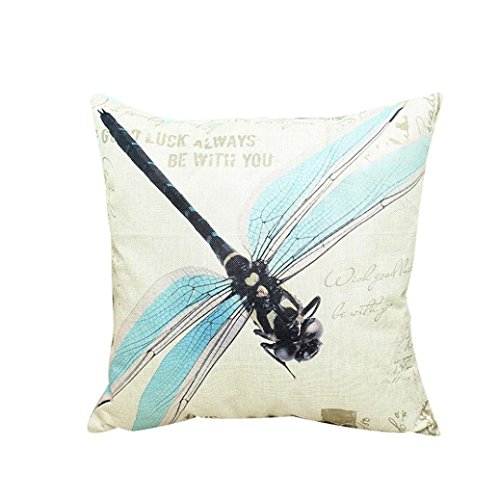 image for Usstore 1PC Decorative Pillowcases zip Multicolor Printing Throw Pillo