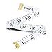 EBOOT 60 Inch 150 cm Soft Tailor Tape Measure for Cloth Sewing Waist Bra Head Circumference Tailor Double Sided Cloth Ruler (White)