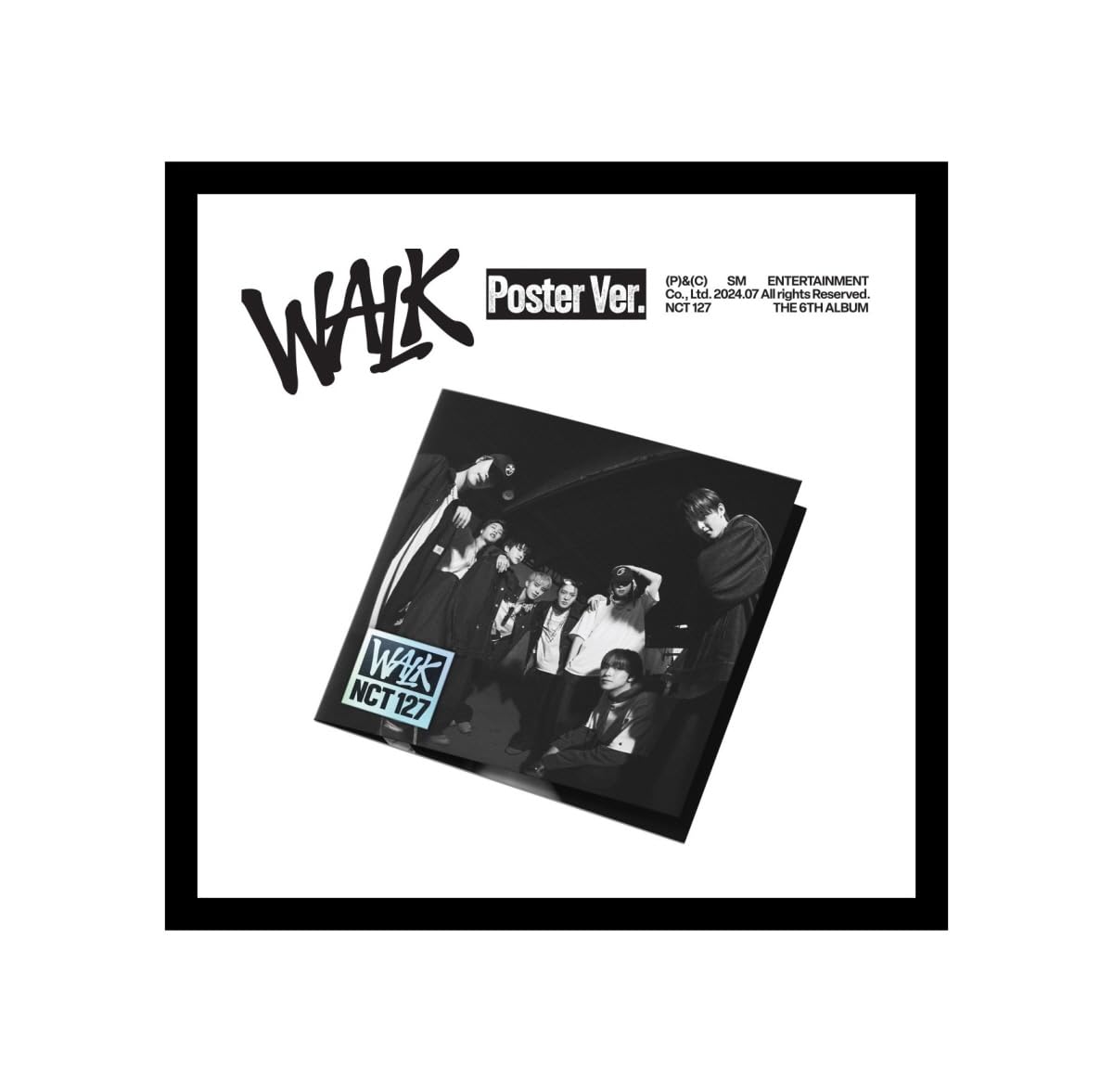 NCT 127 - Walk [Poster Ver.] Album