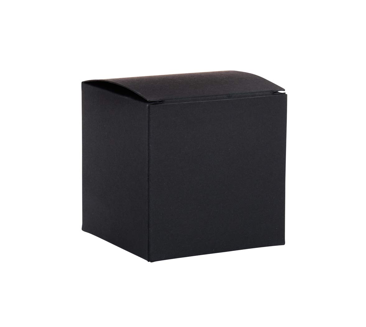 Rayher 67327576 Folding box, black, 7.5x7.5x7.5cm, set 6pcs