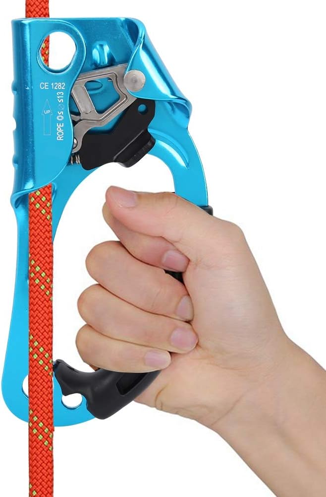 Alomejor Climbing Ascender Climbing Device Outdoor Mountaineering Riser