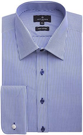 Jeff Banks Blue Narrow Stripe Shirt